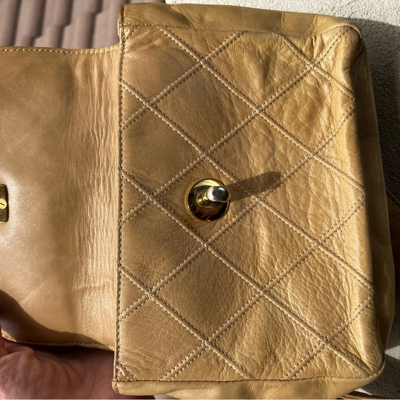 Chanel Tan Quilted Belt Bag with Gold Hardware - Picture 10 of 13